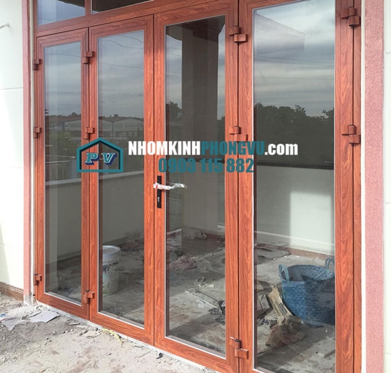Tổng hợp 43+ Mẫu cửa đi nhôm kính 4 cánh mở quay đẹp nhất 2024
