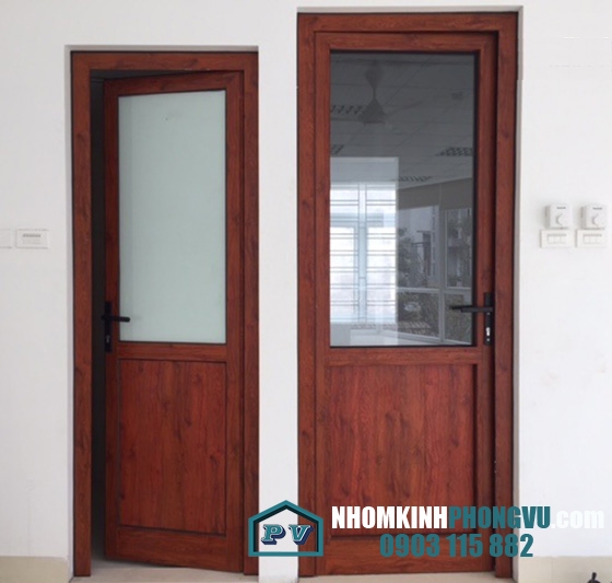Mẫu cửa đi 1 cánh nhôm xingfa