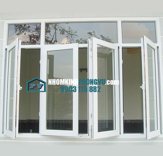 23+ Mẫu cửa sổ nhôm kính mở quay đẹp mê ly, an toàn nhất hiện nay