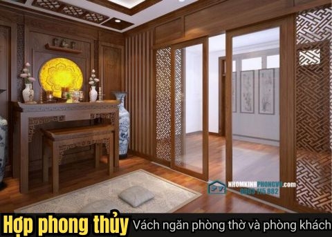 Khám phá 57+ mẫu vách ngăn phòng thờ với phòng khách hợp phong thủy